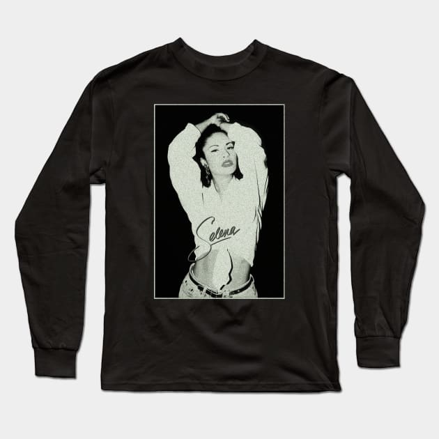 Selena <> Graphic Design Long Sleeve T-Shirt by RajaSukses